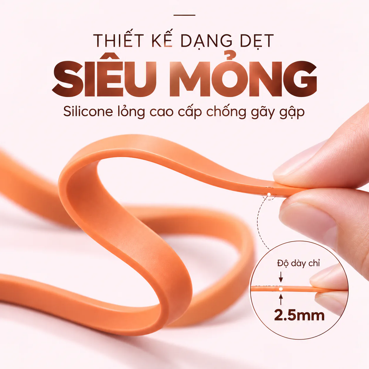 Cáp sạc nhanh dạng dẹt DC25 thiết kế 2 in 1 dài 1.5M tiện lợi tải tối đa 240W